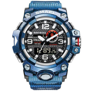 SMAEL 8035 Dual Movement Digital Analog Waterproof Men's Watch