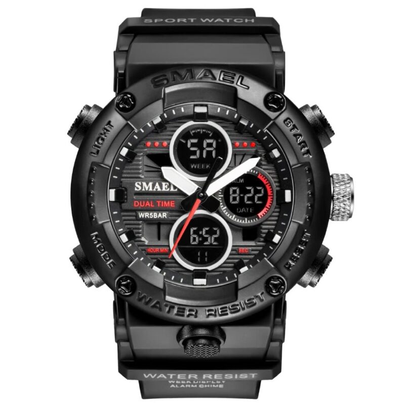 SMAEL 8038 Digital Analog Sport Military Water Resistant Watch for Men - Image 5