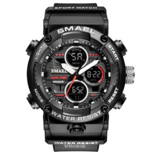SMAEL 8038 Digital Analog Sport Military Water Resistant Watch for Men