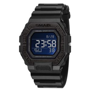 SMAEL 8059 Casual Classic Square Digital Waterproof Men's Watch